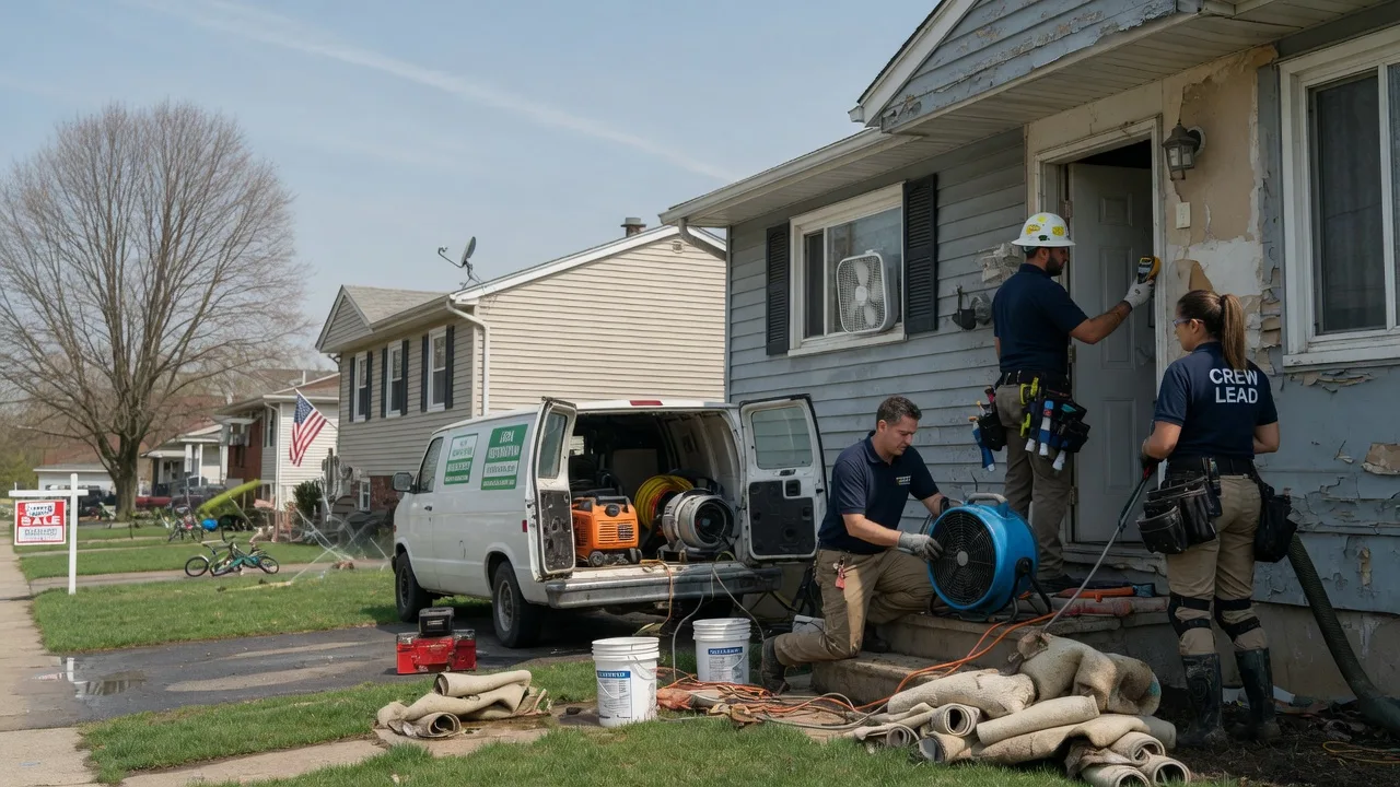 Flood Cleanup in Cooperstown, ND near me