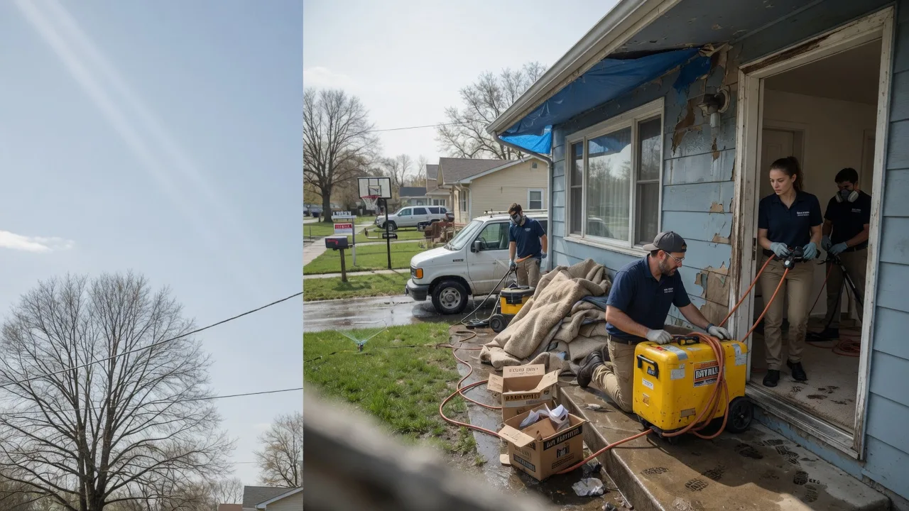 Basement Flood Cleanup in Cooperstown, ND near me